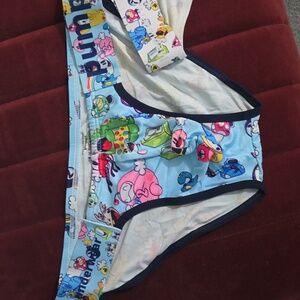 2 pairs BN Mens PUMP tangs / sport briefs cartoons
